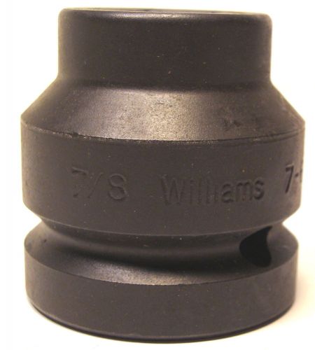 Nos williams usa made  7/8&#034; 6-pt 1&#034; dr impact socket #7-628 for sale