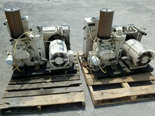 2-Ingersoll Rand  30/60Hp 3 Phase Rotary compressors