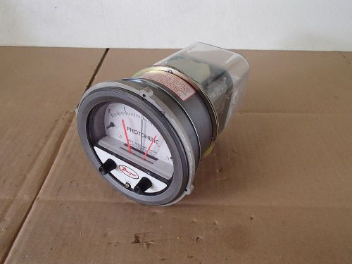 Dwyer photohelic 3304 pressure switch/ gauge, 25 psig max. pressure, new for sale