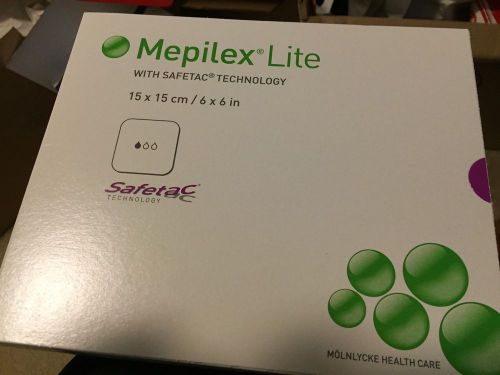 6 X 6 Mepilex Lite 5 New Boxes Of 5