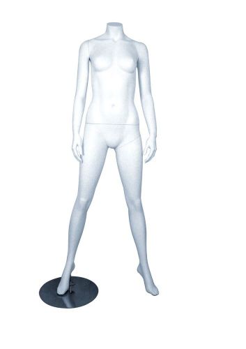 HEADLESS FEMALE ADULT FIBERGLASS DISPLAY MANNEQUIN - WHITE MATTE FINISH - ERICA4