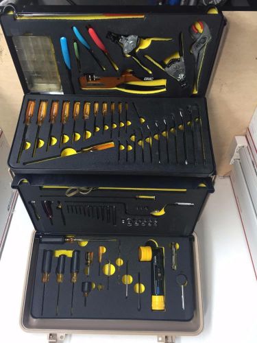 Kippertool kipper tools box, 4 drawer electrician repairer kit: snap on, dmc... for sale