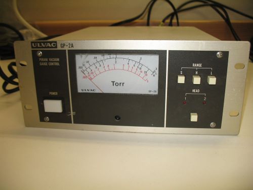 Ulvac gp-2a pirani vacuum gauge controller for sale