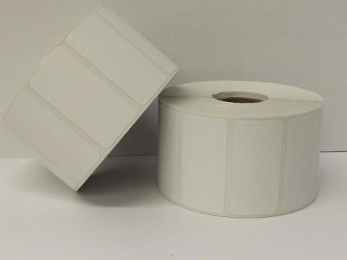 1 rl 2x1 direct thermal 1375 labels per roll removable lp2844 lp2442 tlp2844 for sale