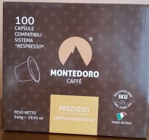 400 Nespresso Compatible - Prezioso 100% Pure Arabica - Nespresso pods -