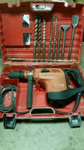 Hilti tell 70 rotary hammer drill with bits