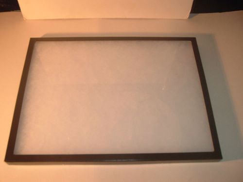 Used Riker Mount Black Display Case Box Shadow Box Collection 12 X 16 x 3/4