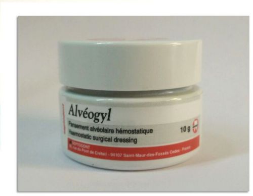 1 x SEPTODONT ALVEOGYL alveolar dressing Dry socket treatment dental paste 10gm