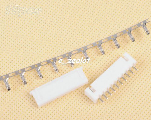 10 sets new xh2.54-10p connector kits 2.54mm pin header +terminal + housing for sale