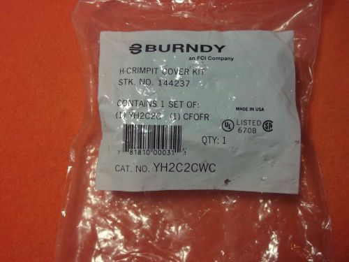 BURNDY H-CRIMPIT Cover Kit ~ 144237 ~ YH2C2CWC ~ Contains  (1) YH2C2C (1) CFDFR