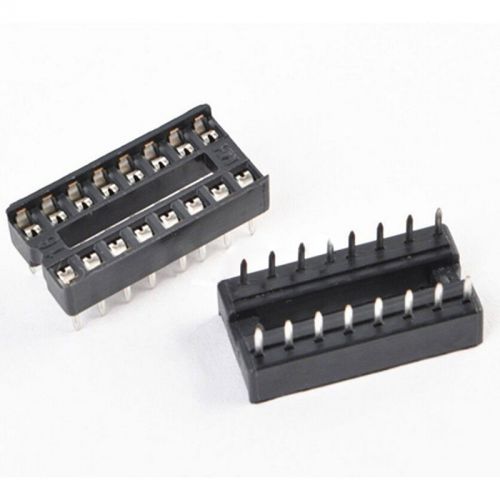 30PCS 16-Pins Outstanding DIP IC Sockets Adaptor Solder Type Socket US50