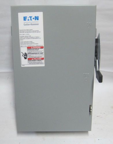 Eaton unfusible disconnect switch 60a dg322ugb nnb for sale