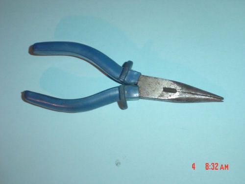 INSULATED 6 INCH NEEDLE NOSE PLIERS, ELECTRICIAN HI VOLTAGE