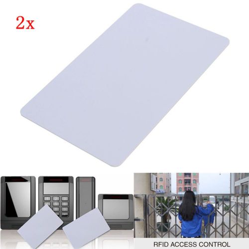 2x Readable 125KHz RFID Proximity ID Card Tag Office Door Access control System