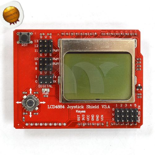 Lcd4884 lcd joystick shield v2.0 lcd4884 expansion board for arduino for sale