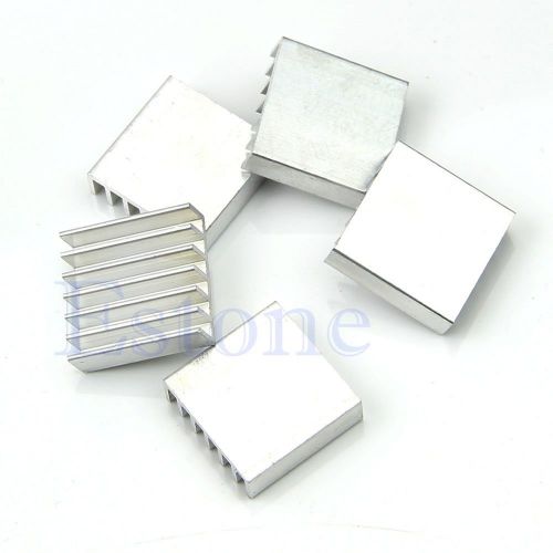 New 20pcs aluminum heat sink for led power memory chip ic diy 20*20*6mm for sale