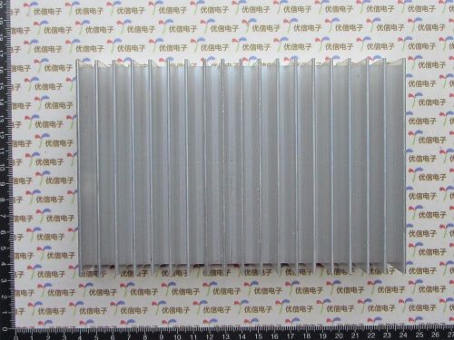 Silver 180*44.5*120MM Aluminum Heatsink Heat Sink Thermal Pad Transfer Blade