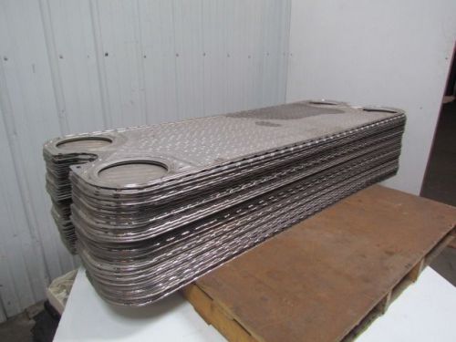 Tranter Stainless Steel Heatexchanger Plate Set Replacement Lot of 53