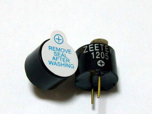 5pcs of 5V Buzzer Alarm PCB Type , ZEETEK 1205