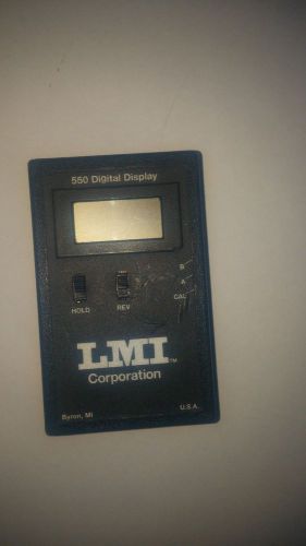 LMI Corporation 550 Digital Display