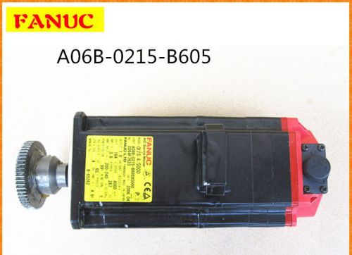 1pcs USED FANUC Servo motor A06B-0215-B605 # S000 tested