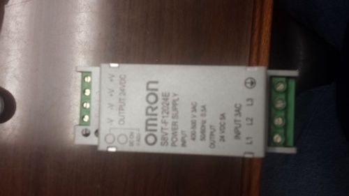 OMRON S8VT-F12024E POWER SUPPLY DIN RAIL MOUNTED