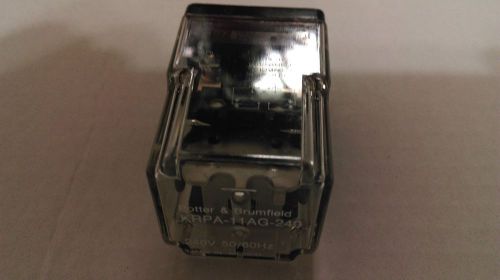 Potter &amp; brumfield  khau-17a11-24  power relay, dpdt, 120vac, 3a, plug in for sale
