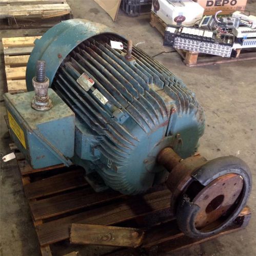 Reliance electric frame 445t 3ph 575v 1190rpm 100hp ac motor 01man42849 g001 pz for sale