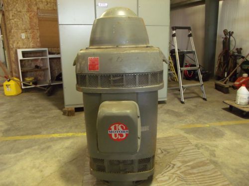 150 hp vertical hollow shaft motor with motor control panel and soft start for sale