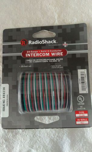 Radio shack  24 gauge intercom wire 20 foot roll