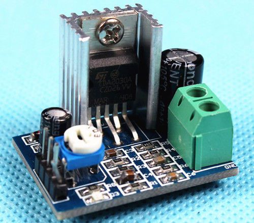 Tda2030a amplifier board module 6-12v single power supply new for sale