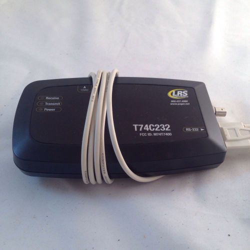 LRS Pager Transmitter T74C232 - Used in good shape