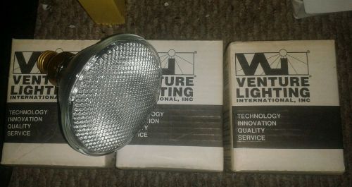Lot of 3  Venture Lighting Powerarc Metal Halide Lamp MP100/U/PAR38/37/65 100W