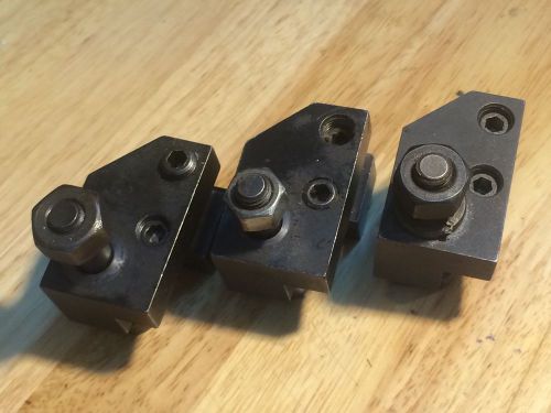 HARDINGE TURRET LATHE TOOLING AHC-25 RIGHT HAND EXTENSION TOOL HOLDER LOT OF (3)