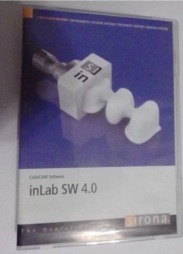 Sirona cerec InLab 4.0( Software,dongle, voucher) and 4.2 update voucher