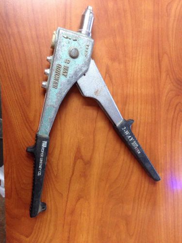 Roper whitney co 2 way hand riveter quicker for sale