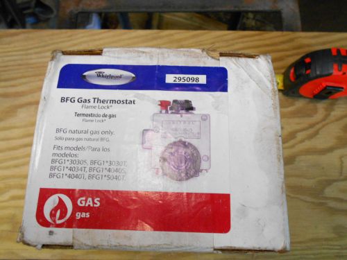 WHIRLPOOL Gas Thermostat 295098 Robertshaw NEW BFG Natural Gas  FLAME LOCK HVAC