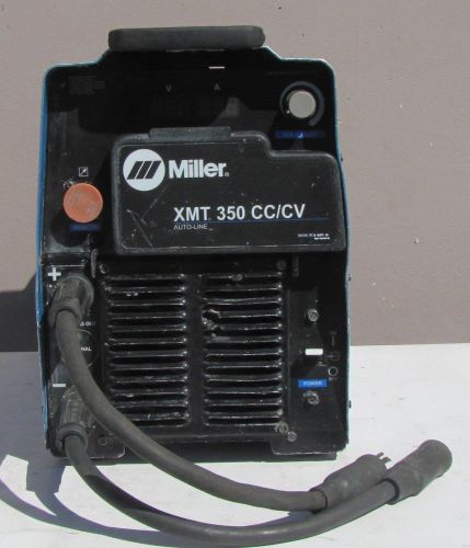 Miller XMT-350 CC/CV Mig Tig Stick Inverter Arc Welder 230/460