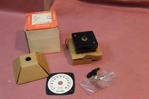 Cramer controls corp. dial timer 60 seconds part 271 rated 115/60 for sale