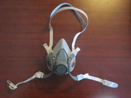 3m 6300 half mask respirator size large ( mask only ) for sale