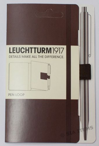 Leuchtturm 1917 Pen Loop Tobacco self-adhesive