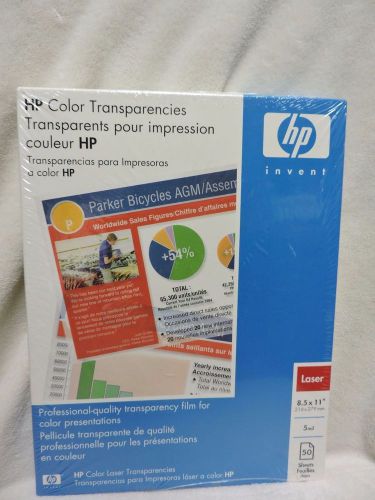 HP Color Transparencies 50 sheets C2934A