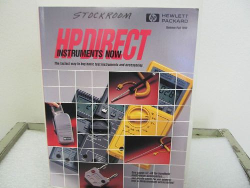 Hewlett Packard HPDirect Instruments Catalog...1990