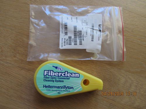 HELLERMANNTYTON FIBER CLEAN FIBER OPTIC CONNECTOR CLEANING SYSTEM
