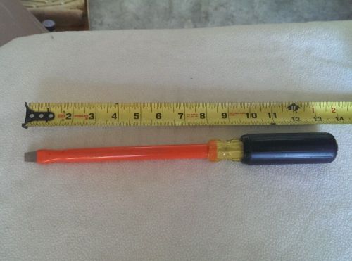 CEMENTEX TOOLS FLAT HEAD 1000V INSULATED SCREW DRIVER TOOL Y6-CG