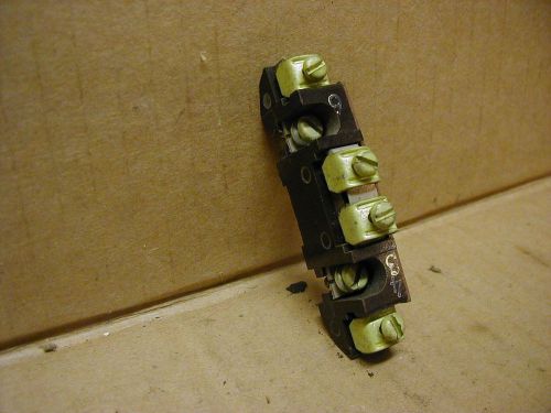 Cutler hammer c320tb1 terminal block, fits size 0-4 starters for sale