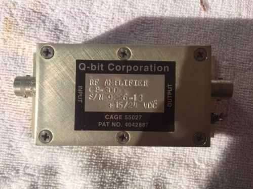 Q-bit corporation RF amplifier QB-300