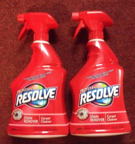 2 RESOLVE Spot and Stain Remover, Xlarge 32 oz. Carpet Cleaner Free Shipping