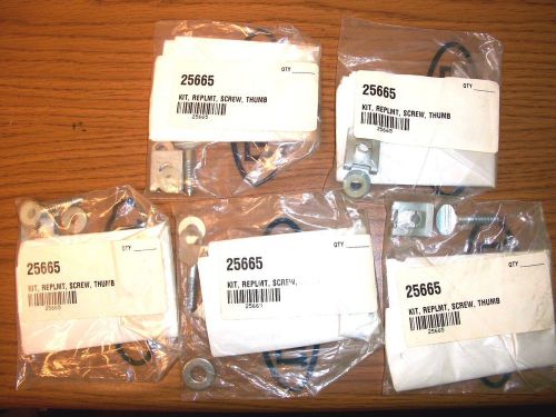 LOT OF 5 NEW TENNANT 25665 THUMB REPLACEMENT SCREW KITS