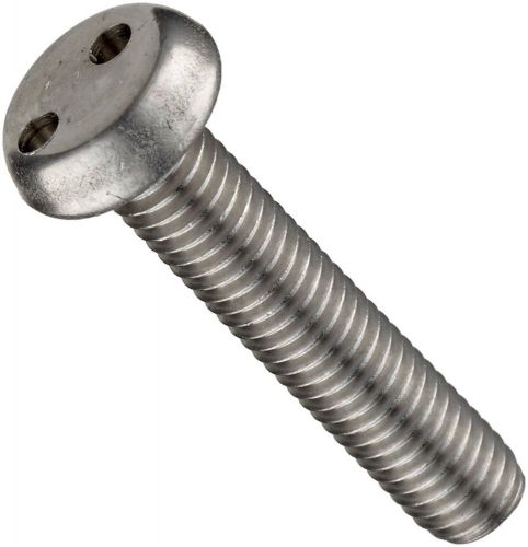 #m6-1.0 x 3/4&#034; pan head spanner snake eye machine security screws 18-8 stainless for sale